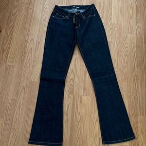 Victoria’s Secret Love dark wash boot cut jeans